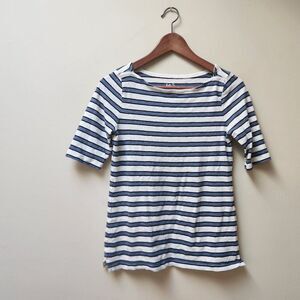 🌻 J. CREW stripe t shirt / painter tee / S